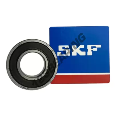 Подшипник SKF 6004 2RSH, ракурс со стороны уплотнения