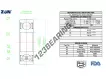 S6010-2RS-FDA-AISI420-ZEN
